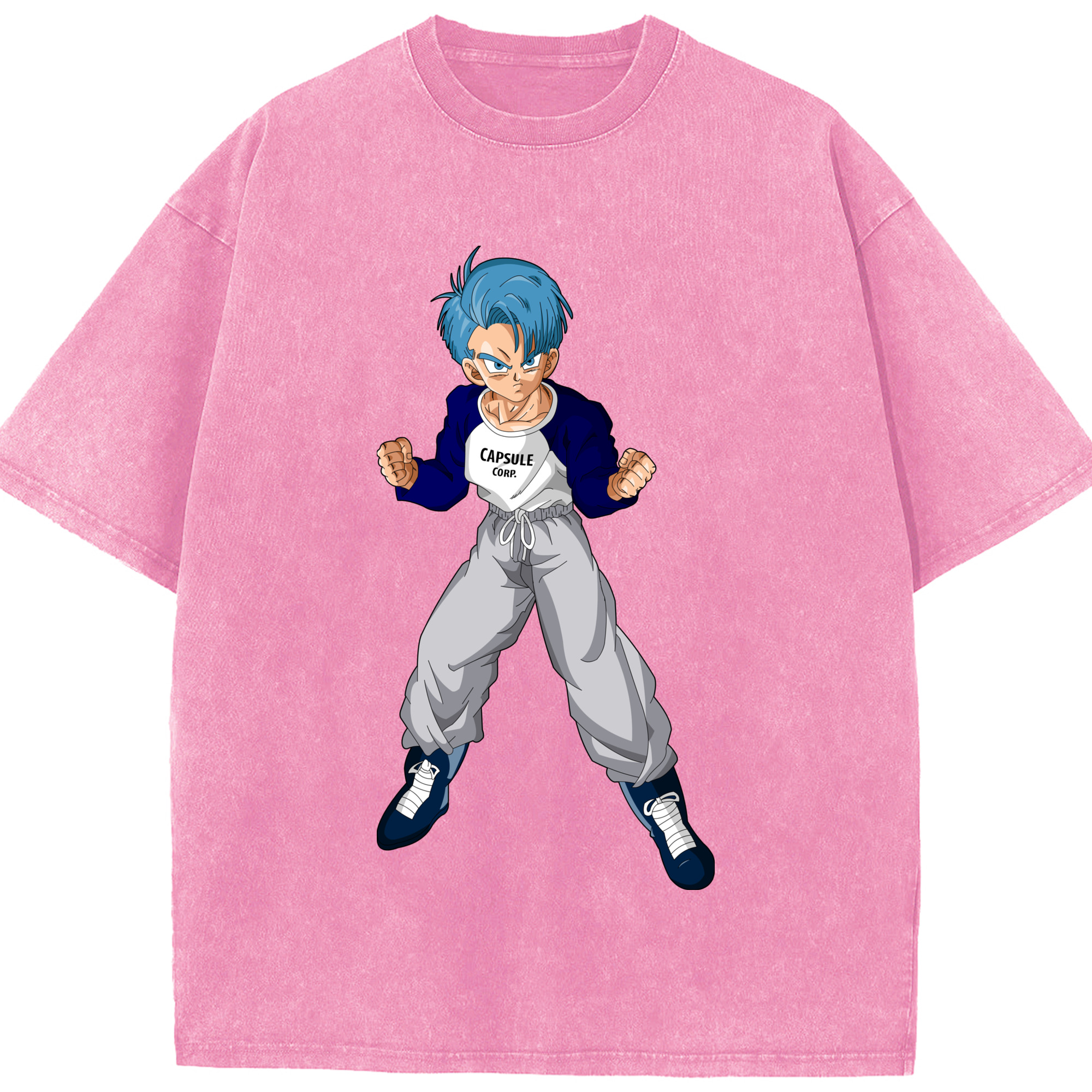 （画像用） ドラゴンボール DRAGON BALL 綿100% ヴィンテージ風 半袖Tシャツ（フロントプリント）